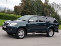 USED 2012 12 TOYOTA HI-LUX 3.0 INVINCIBLE 4X4 D-4D DCB 169 BHP ** NO VAT ** NO VAT ** CANOPY