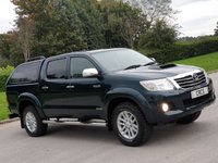 USED 2012 12 TOYOTA HI-LUX 3.0 INVINCIBLE 4X4 D-4D DCB 169 BHP ** NO VAT ** NO VAT ** CANOPY