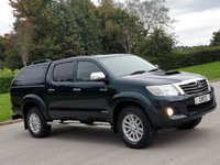 USED 2012 12 TOYOTA HI-LUX 3.0 INVINCIBLE 4X4 D-4D DCB 169 BHP ** NO VAT ** NO VAT ** CANOPY