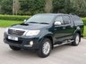 USED 2012 12 TOYOTA HI-LUX 3.0 INVINCIBLE 4X4 D-4D DCB 169 BHP ** NO VAT ** NO VAT ** CANOPY