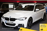 USED 2016 16 BMW 3 SERIES 3.0 335D XDRIVE M SPORT TOURING 5d AUTO 308 BHP FBMWSH+BMW WARRANTY+M PACK
