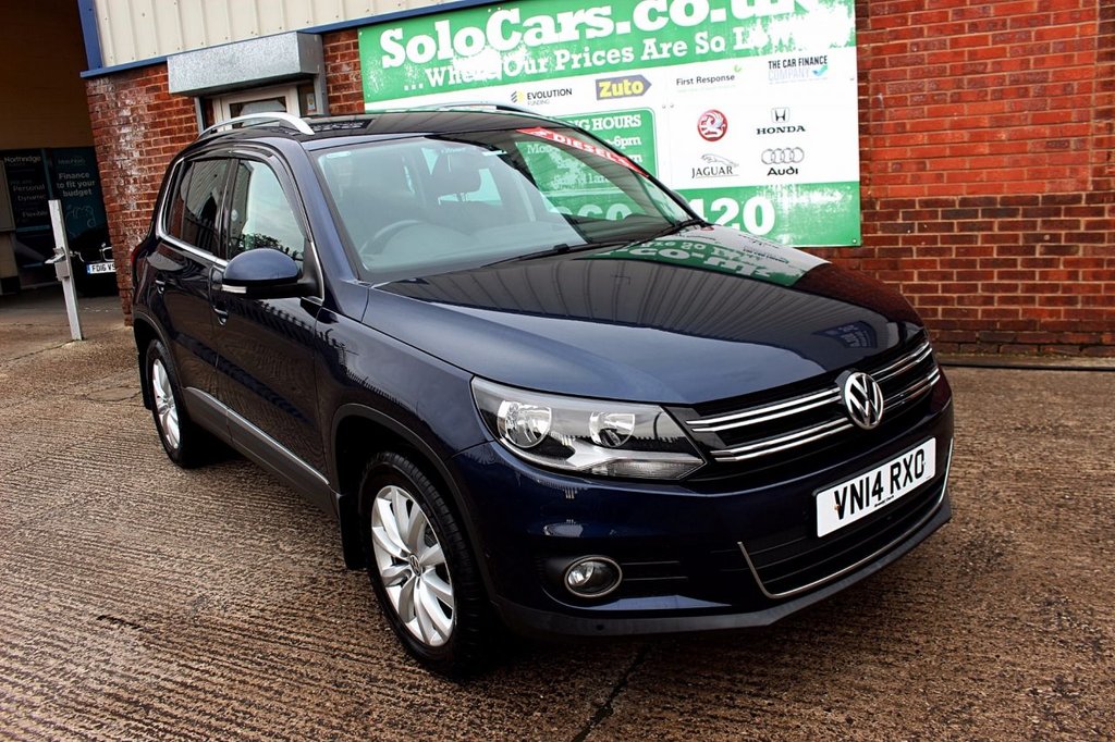 2014 14 VOLKSWAGEN TIGUAN 2.0 MATCH TDI BLUEMOTION TECHNOLOGY 4MOTION 5d 139 BHP