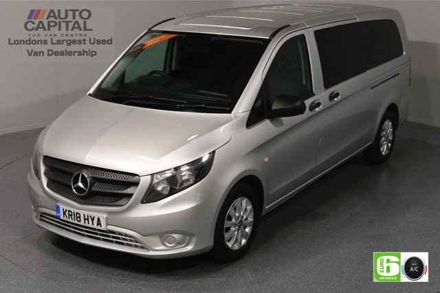 2018 18 MERCEDES-BENZ VITO 2.1 114 Bluetec Tourer Select 136 BHP X-LWB Auto Minibus