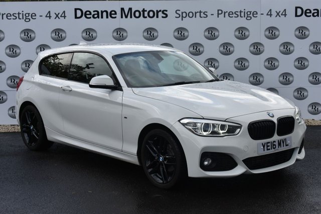 2016 07 BMW 1 Series 1.5 116D M SPORT 3d 114 BHP BLACK PACK