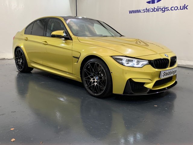 2018 67 BMW M3 3.0 M3 COMPETITION PACKAGE 4d 444 BHP DCT AUTOMATIC