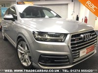 USED 2016 66 AUDI SQ7 4.0 BiTDI V8 QUATTRO 8 SPEED TIPTRONIC 7 SEATER UK DELIVERY* RAC APPROVED* FINANCE ARRANGED* PART EX