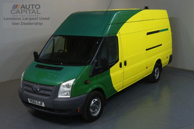 2013 62 FORD TRANSIT 2.2 350 RWD L4 H3 JUMBO 100 BHP