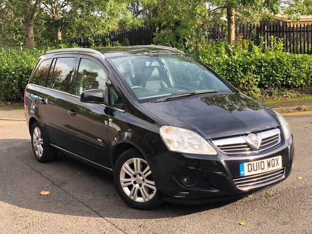 2010 10 Vauxhall Zafira 1.8 DESIGN 5d 139 BHP