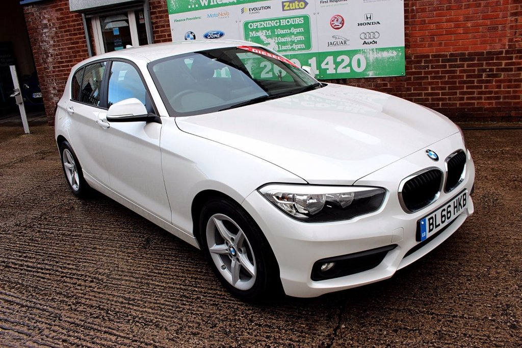2016 66 BMW 1 SERIES 1.5 116D ED PLUS 5d 114 BHP