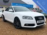 USED 2010 10 AUDI A3 2.0 TDI S LINE BLACK EDITION 3d 138 BHP Stunning A3 S Line Black Edition in Bright White with Sat Nav