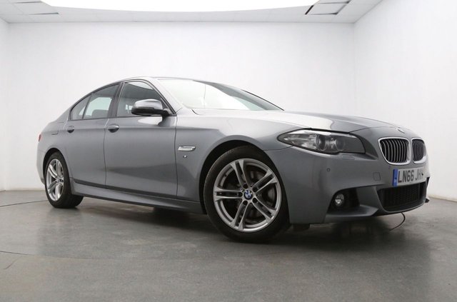 2016 66 BMW 5 SERIES 2.0 518D M SPORT 4d AUTO 148 BHP