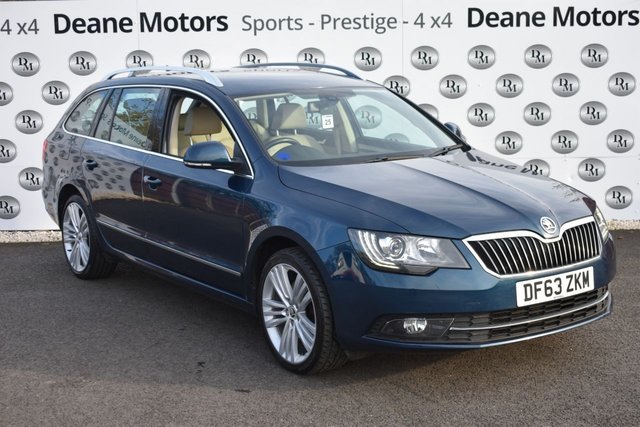 2014 63 Skoda Superb 2.0 ELEGANCE TDI CR DSG 5d 168 BHP