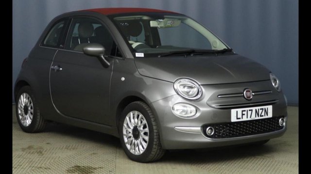 2017 17 Fiat 500 0.9 TWINAIR CONVERTIBLE LOUNGE DUALOGIC 3d AUTOMATIC 85 BHP NEW SHAPE