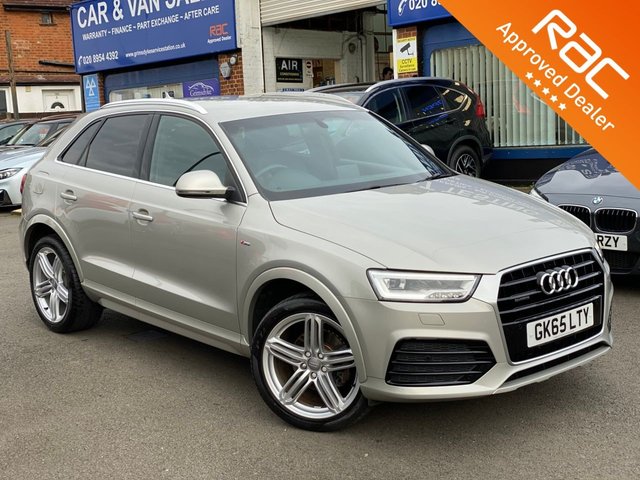 2015 65 Audi Q3 2.0 TDI QUATTRO S LINE PLUS 5d AUTO 148 BHP