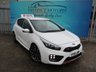USED 2015 15 KIA CEED 1.6 GT 5d 201 BHP WHITE+FULL SERVICE HISTORY 5 STAMPS