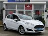 USED 2015 15 FORD FIESTA 1.0 ZETEC 5d 99 BHP STUNNING, ZERO ROAD TAX, FORD FIESTA 1.0 ZETEC TURBO, 5 DOOR. Finished in FROZEN WHITE with contrasting GREY Cloth interior trim. This Fiesta is a small car that you can really enjoy driving. Economical and cheap to run, stylish to look at and some great features. ZERO Road Tax with, SAT NAV,  DAB radio, B/Tooth, Alloys Air Con and much more, makes this a must for the first time driver or small family
