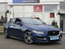 USED 2015 65 JAGUAR XE 2.0 R-SPORT 4d 178 BHP Stunning 1 owner Jaguar XE R-sport in Caesium Blue meatallic with contrasting two tone leather seats, This is a fantastic family saloon car thats smart inside and sporty to drive. This is Jaguar elegance at its finest and together with its punchy 178 BHP delivery and only &pound;20 Road tax you just couldnt ask for more. Features include Full Heated two tone Leather seats, Sat Nav, DAB, 18" Alloys, Rear View Camera and only &pound;20 Road Tax, Dea;er serviced at, 0 miles PDI, 21769 MILES, 39711 MILES, 60228
