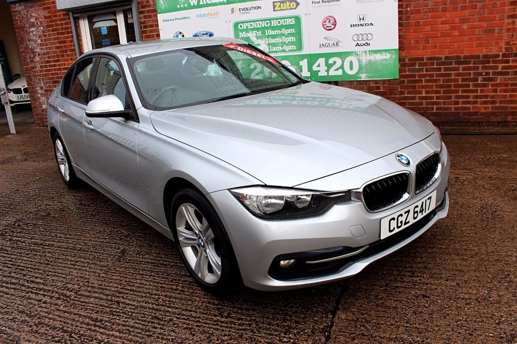 2016 16 BMW 3 SERIES 2.0 318D SPORT 4d 148 BHP