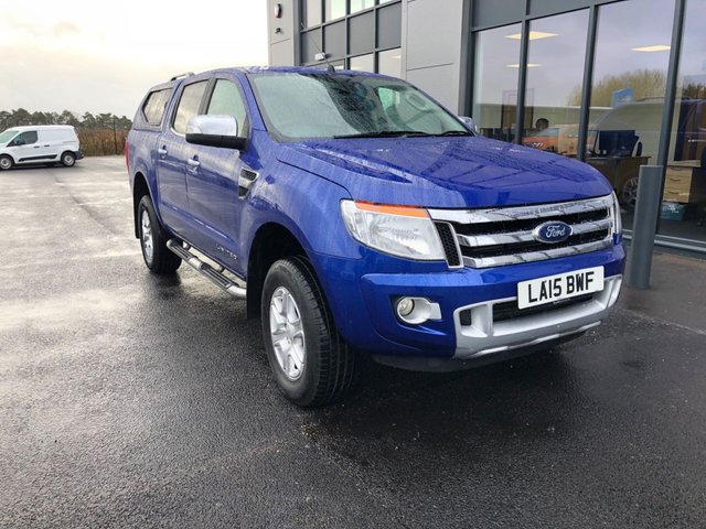 2015 15 Ford Ranger 2.2 LIMITED 4X4 DCB TDCI 4d SAT- NAV 150 PS