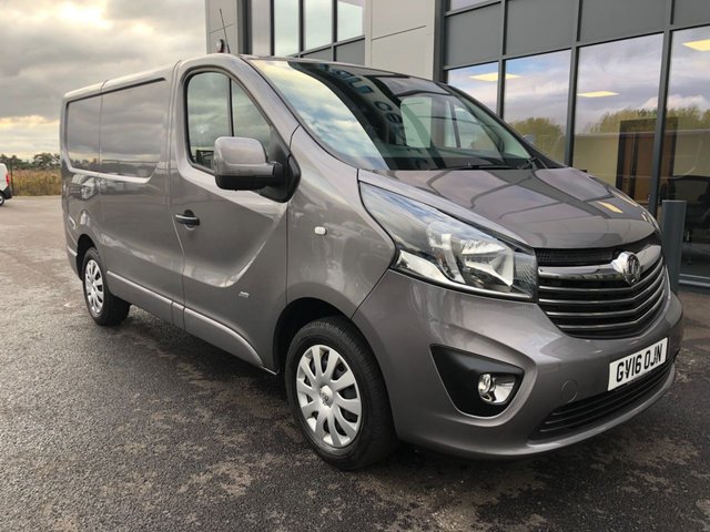 2016 16 Vauxhall Vivaro 1.6 2700 L1H1 CDTI BI TURBO SPORTIVE 120PS