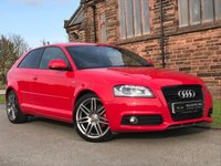 USED 2010 10 AUDI A3 2.0 TDI S LINE SPECIAL EDITION 3d 138 BHP [BLACK PACK] FSH+6 MONTHS WARRANTY+MOT 2020