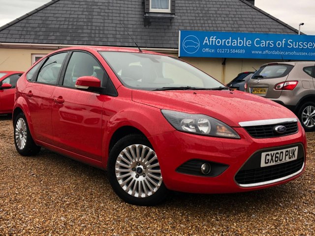 2011 60 Ford Focus 1.6 TITANIUM TDCI 5d 109 BHP