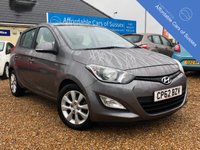 USED 2012 62 HYUNDAI I20 1.4 ACTIVE 5d 99 BHP Low Mileage 5 door Petrol with FSH
