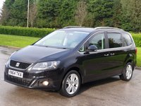 USED 2014 64 SEAT ALHAMBRA 2.0 CR TDI SE DSG 5d AUTO 140 BHP RECENTLY CHANGED TIMING BELT KIT !!