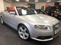 USED 2006 51 AUDI A4 S4 CABRIOLET/CONVERTIBLE 4.2 V8 QUATTRO AWD TIPTRONIC  UK DELIVERY* RAC APPROVED* FINANCE ARRANGED* PART EX