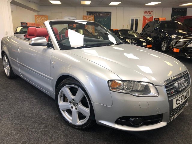 2006 51 Audi A4 S4 CABRIOLET/CONVERTIBLE 4.2 V8 QUATTRO AWD TIPTRONIC 