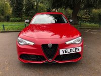 USED 2018 18 ALFA ROMEO GIULIA 2.0 TB VELOCE 4d AUTO 300 BHP LOW MILEAGE VELOCEFOGLIO