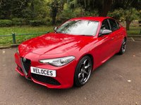 USED 2018 18 ALFA ROMEO GIULIA 2.0 TB VELOCE 4d AUTO 300 BHP LOW MILEAGE VELOCEFOGLIO