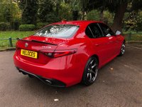 USED 2018 18 ALFA ROMEO GIULIA 2.0 TB VELOCE 4d AUTO 300 BHP LOW MILEAGE VELOCEFOGLIO