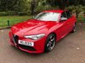 USED 2018 18 ALFA ROMEO GIULIA 2.0 TB VELOCE 4d AUTO 300 BHP LOW MILEAGE VELOCEFOGLIO