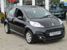 USED 2014 63 PEUGEOT 107 1.0 ACTIVE 5d 68 BHP PART EXCHANGE TO CLEAR. CLEARANCE TERMS AND CONDITIONS APPLY. MAY REQUIRE SOME COSMETIC AND MECHANICAL ATTENTION. PLEASE RING FOR DETAILS. Finished in RAVEN Black with contrasting grey cloth trim. Features included in this little 5 door is A/C, ZERO ROAD TAX, Electric Windows, Central Locking and much more. Dealer serviced at 13310 miles, 27779 miles, 43399 miles and at 60953 miles. MOT due 01/01/2021. ..Please note that we DO NOT ACCEPT FINANCE APPLICATIONS, CREDIT CARDS OR PART EXCHANGES.