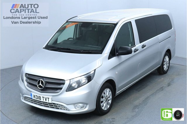 2018 18 MERCEDES-BENZ VITO 2.1 114 Bluetec Tourer Select 136 BHP X-LWB Auto Minibus