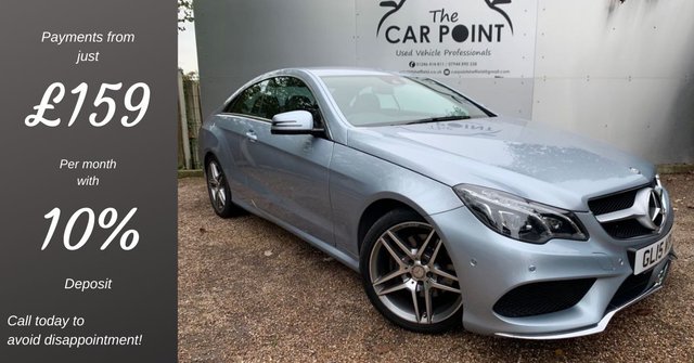 2015 15 Mercedes-Benz E Class 2.1 E250 CDI AMG LINE 2d AUTO 201 BHP