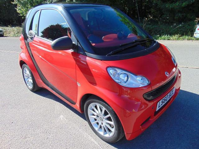 2010 60 Smart Fortwo coupe Passion mhd 2dr Softouch Auto [2010]