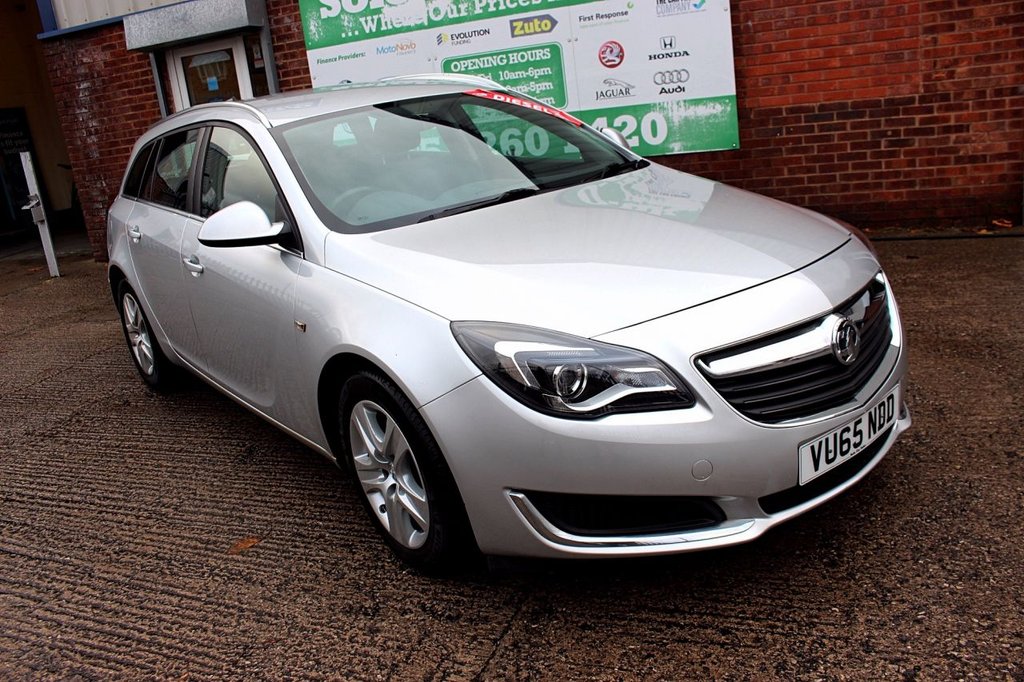 2016 65 VAUXHALL INSIGNIA 2.0 DESIGN NAV CDTI ECOFLEX S/S 5d 167 BHP