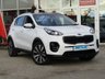 USED 2016 66 KIA SPORTAGE 1.7 CRDI 4 ISG 5d 114 BHP STUNNING 1 OWNER, &pound;30 ROAD TAX, KIA SPORTAGE 1.7 CRDI 4 ISG. Finished in ARTIC WHITE with contrasting FULL BLACK LEATHER CLIMATE SEATS. This car comes with the balance of Kia 7 year warranty with FSH. The Kia Sportage is one of the best MPV's on the market today, It offers striking looks and makes an ideal family SUV with great specification. Features include Sat Nav, DAB, Power folding Mirrors, 19" Alloys, Heated and Cooling Leather Seats, Heated Steering Wheel, Blue Tooth and much more.