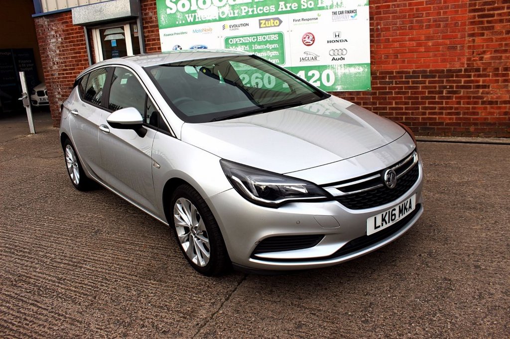 2016 16 VAUXHALL ASTRA 1.6 DESIGN CDTI S/S 5d 134 BHP
