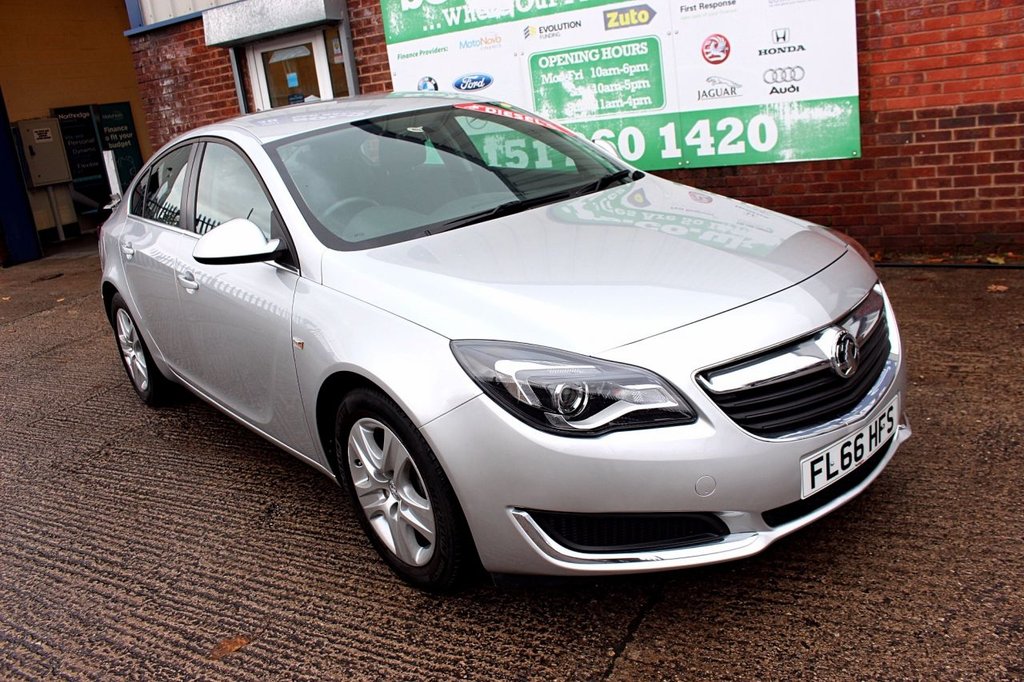 2016 66 VAUXHALL INSIGNIA 1.6 DESIGN NAV CDTI ECOFLEX S/S 5d 134 BHP