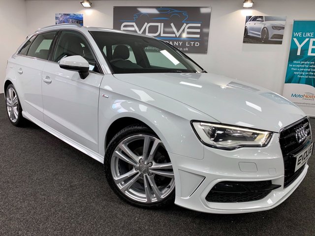 2015 65 Audi A3 2.0 TDI S LINE 5d 148 BHP