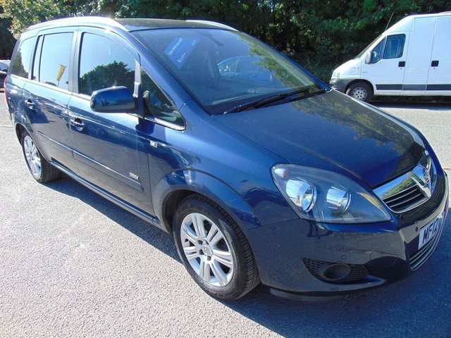 2012 12 Vauxhall Zafira 1.6i [115] Design 5dr