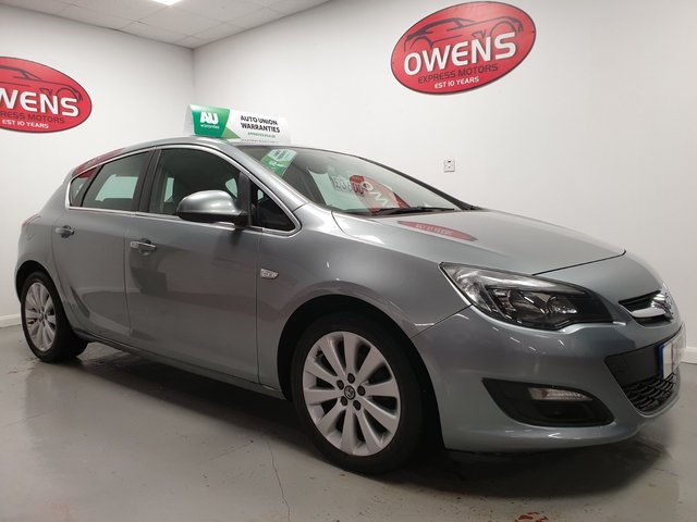 2013 62 Vauxhall Astra 1.2 TECH LINE CDTI ECOFLEX S/S 5d 95 BHP