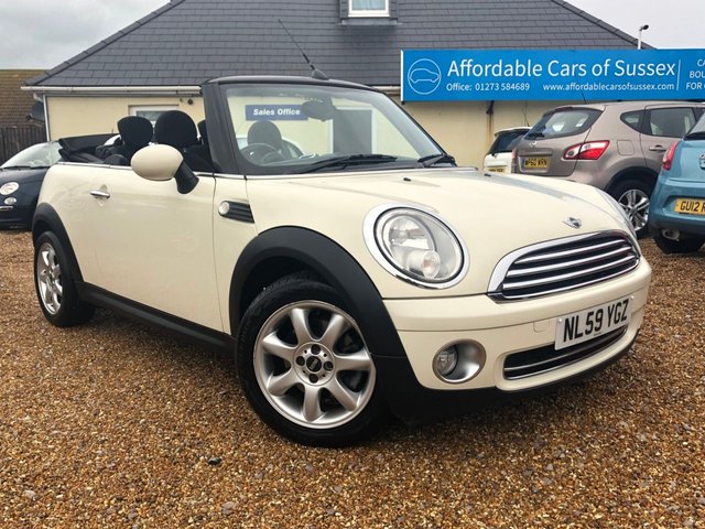 2009 59 MINI Convertible 1.6 COOPER 2d 120 BHP