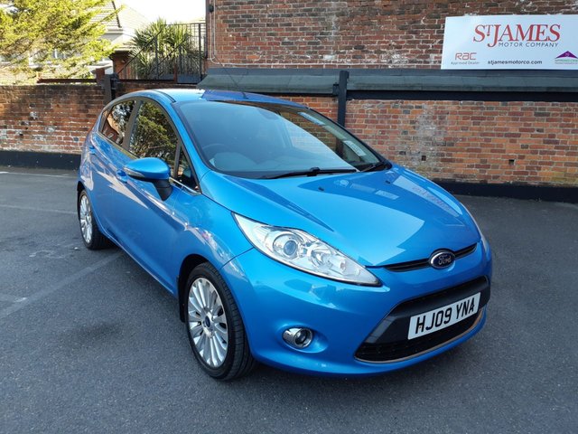 2009 09 Ford Fiesta 1.6 TITANIUM TDCI 5d 89 BHP