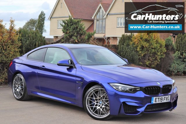 2019 19 BMW M4 3.0 M4 COMPETITION 2d AUTO 444 BHP