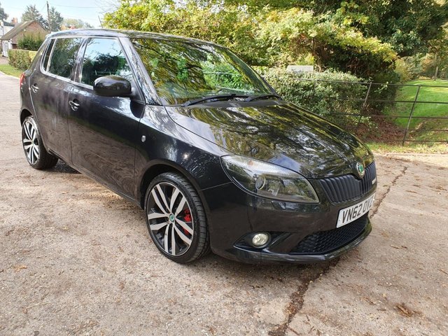 2012 62 Skoda Fabia 1.4 VRS DSG 5d AUTO 180 BHP