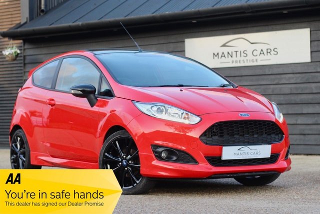 2016 16 FORD FIESTA 1.0 ZETEC S RED EDITION 3d 139 BHP